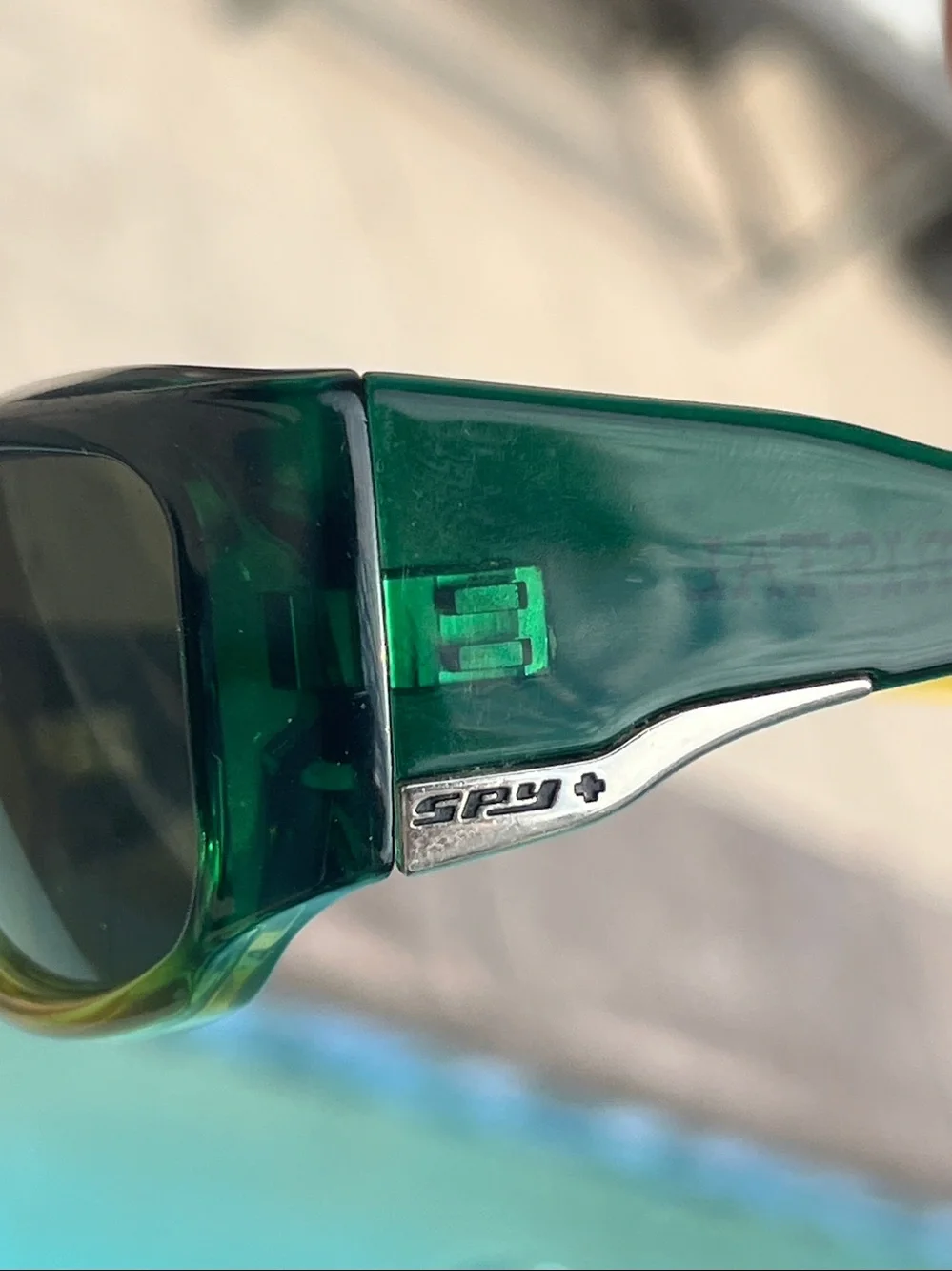 SPY Optic Ultra Rare Vintage 90's CRISTAL Fade Sunglasses-France